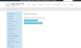 
							         Midhurst Rother College > Information > Parents portal								  
							    