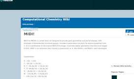 
							         MIDI! | Computational Chemistry Wiki | FANDOM powered by Wikia								  
							    