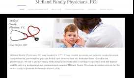
							         Midland Family Physicians - Your Patient-Centered Medical Source ...								  
							    