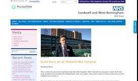 
							         Midland Metropolitan Hospital - Sandwell and West Birmingham ...								  
							    