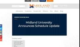 
							         Midland University - Fremont, Ne |								  
							    