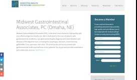 
							         Midwest Gastrointestinal Associates, PC (Omaha, NE)								  
							    