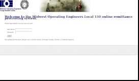 
							         Midwest Operating Engineers Local 150								  
							    