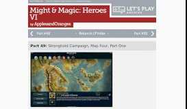 
							         Might & Magic: Heroes VI Part #49 - Stronghold Campaign, Map Four ...								  
							    