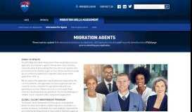 
							         Migration Skills: Agents | ACS								  
							    