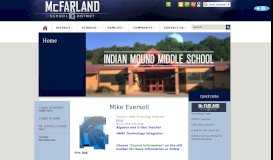 
							         Mike Eversoll - McFarland School District								  
							    