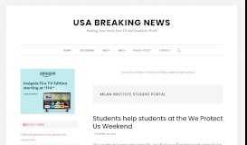 
							         Milan institute student portal – USA Breaking News								  
							    