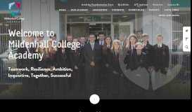 
							         Mildenhall College Academy								  
							    
