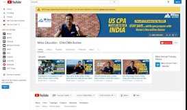 
							         Miles Education - CPA/CMA Review - YouTube								  
							    