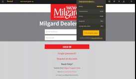 
							         Milgard Dealer Resources Portal Login								  
							    