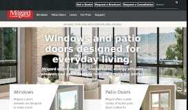 
							         Milgard Windows & Doors | New, Custom & Replacement | Home								  
							    