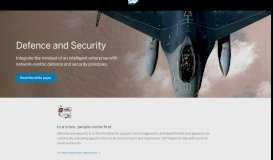 
							         Military, Defence, and Security | Industry Software | SAP								  
							    