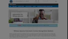 
							         Military Spouses - Veterans' Employment and Training Service (VETS ...								  
							    