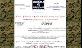 
							         MilitaryCAC's U.S. Marines CAC Resource page								  
							    