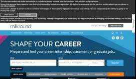 
							         Milkround | Graduate Jobs, Schemes & Internships								  
							    