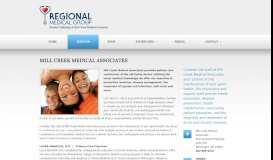
							         Mill Creek Medical Associates - Regional Medical Group, LLC								  
							    