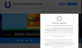 
							         Millbrook Elementary / Homepage - Aiken County Public School District								  
							    
