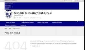 
							         Millennium Student & Parent Portal - Glendale Technology High School								  
							    