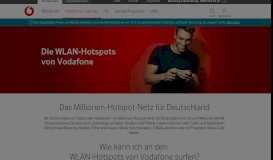 
							         Millionen-Hotspot-Netz für Deutschland - Vodafone - Kabel Deutschland								  
							    