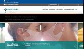 
							         Mills-Peninsula Medical Center | Sutter Health								  
							    