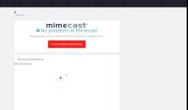 
							         Mimecast down? Current problems and outages | Downdetector								  
							    