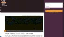
							         'Mind-Bending' Portal 2 Boot Animation - XDA Developers								  
							    