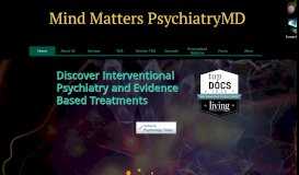 
							         Mind Matters Psychiatry								  
							    