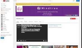 
							         Mindtree Ltd. - YouTube								  
							    