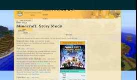 
							         Minecraft: Story Mode | Stampylongnose Wiki | FANDOM powered by ...								  
							    