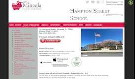 
							         Mineola Public Schools Schools | Hampton Street School								  
							    