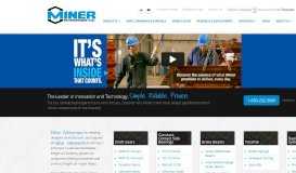 
							         Miner Enterprises Inc.								  
							    