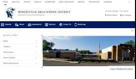 
							         Minersville Area School District / Homepage								  
							    