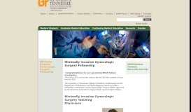 
							         Minimally Invasive Gynecologic Surgery Fellowship - University of ...								  
							    