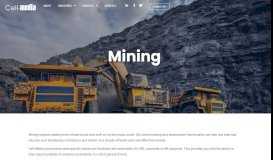 
							         Mining | Cell Media								  
							    