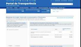 
							         Ministério do Trabalho e Emprego - MTE - Portal da transparência								  
							    