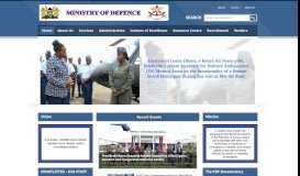 
							         Ministry of Defence- Kenya								  
							    