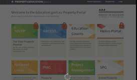 
							         Ministry of Education - Property Portal								  
							    