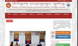 
							         Ministry of Health – Ministry of Health, RGoB								  
							    