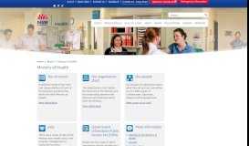 
							         Ministry of Health - NSW Health - NSW Government								  
							    