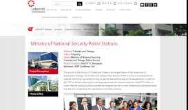 
							         Ministry of National Security Police Stations | UDeCOTT Website								  
							    
