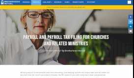 
							         Ministry Payroll - Brotherhood Mutual								  
							    
