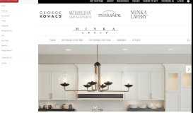 
							         Minka Group | The art of decorative lighting and fans								  
							    