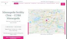 
							         Minneapolis MN Fertility Clinic | CCRM IVF & Fertility Specialists								  
							    