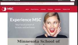 
							         Minnesota School of Cosmetology								  
							    