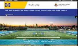 
							         Mira Mesa | San Diego Unified School District								  
							    