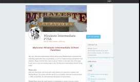 
							         Miraleste Intermediate PTSA - MemberPlanet								  
							    