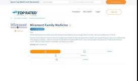 
							         Miramont Family Medicine Reviews | Top Rated Local®								  
							    