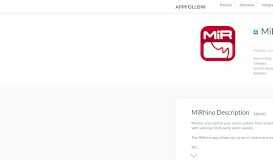 
							         MiRhino App Store Review ASO | Revenue & Downloads ...								  
							    