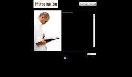 
							         Miroslav.be - Miroslav Bábik - Curriculum vitae in english								  
							    