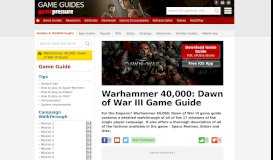 
							         Mission 3 Beware False Profits! - Warhammer Dawn of War 3 ...								  
							    